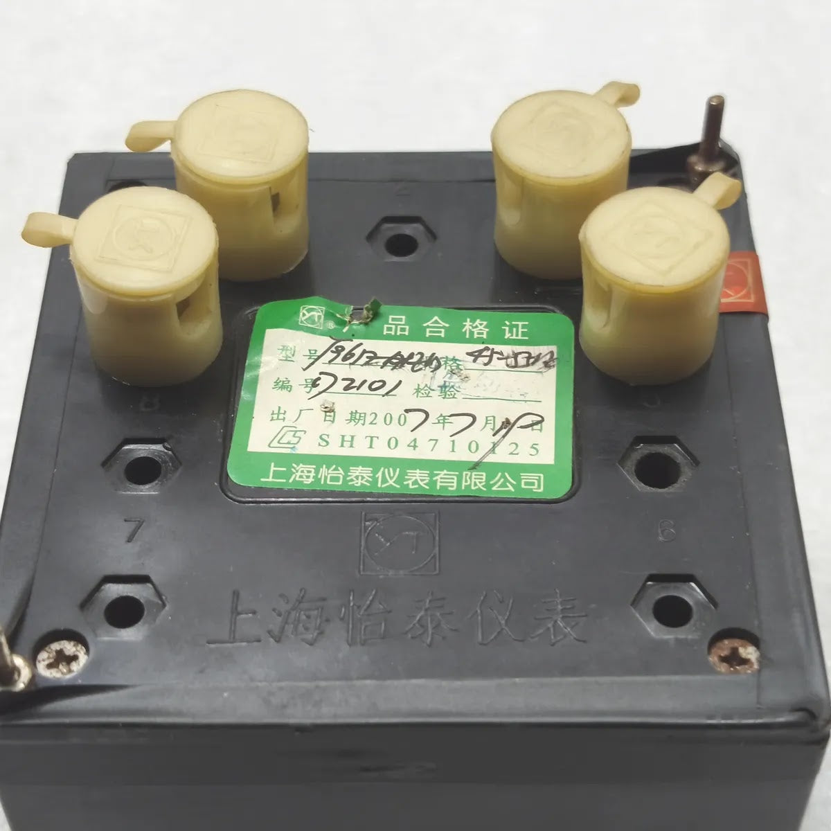 SHANGHAI YITAI F96D-HzB Double Frequency Meter 45-55Hz 380/100V