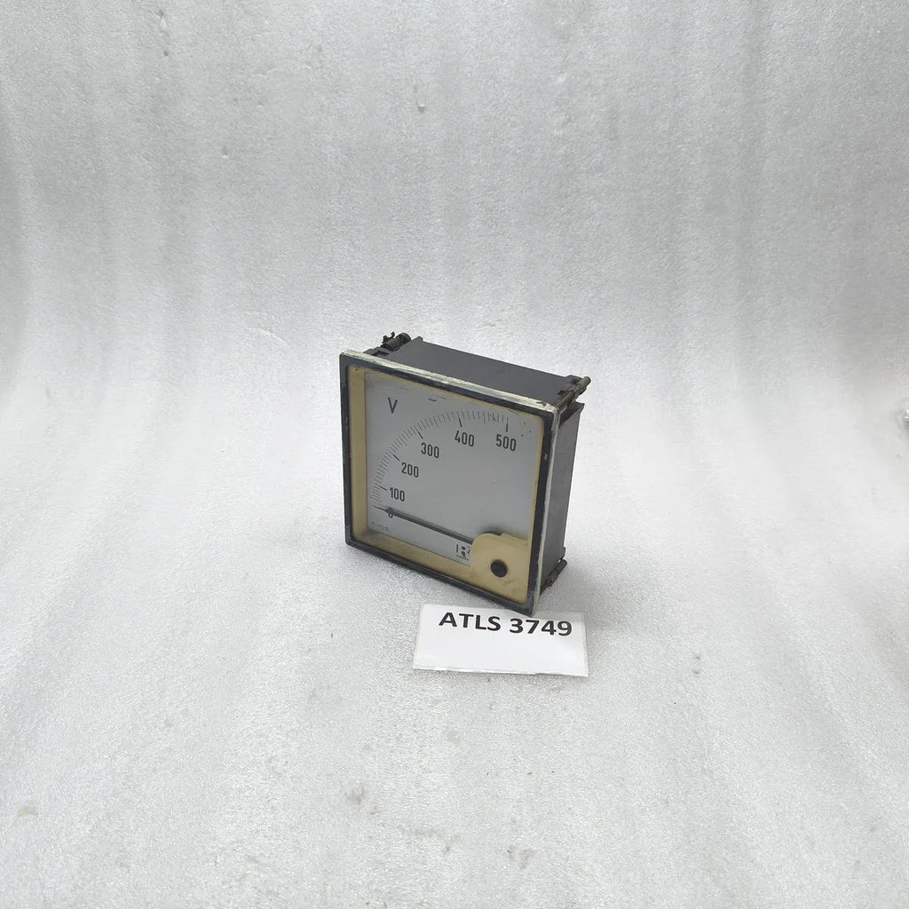 RISHABH Analogue Voltmeter 0-500V AC Analog Panel Volt Meter
