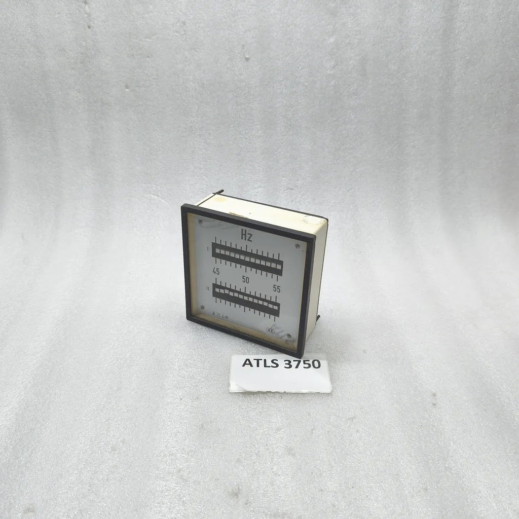 AE Double Vibrating Reed Frequency Meter 45-55Hz 110/220/440V