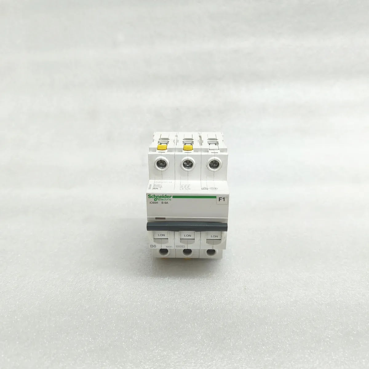 S Electric iC60H 6A MINIATURE CIRCUIT BREAKER B6A 3-POLE 400V 10kA MCB