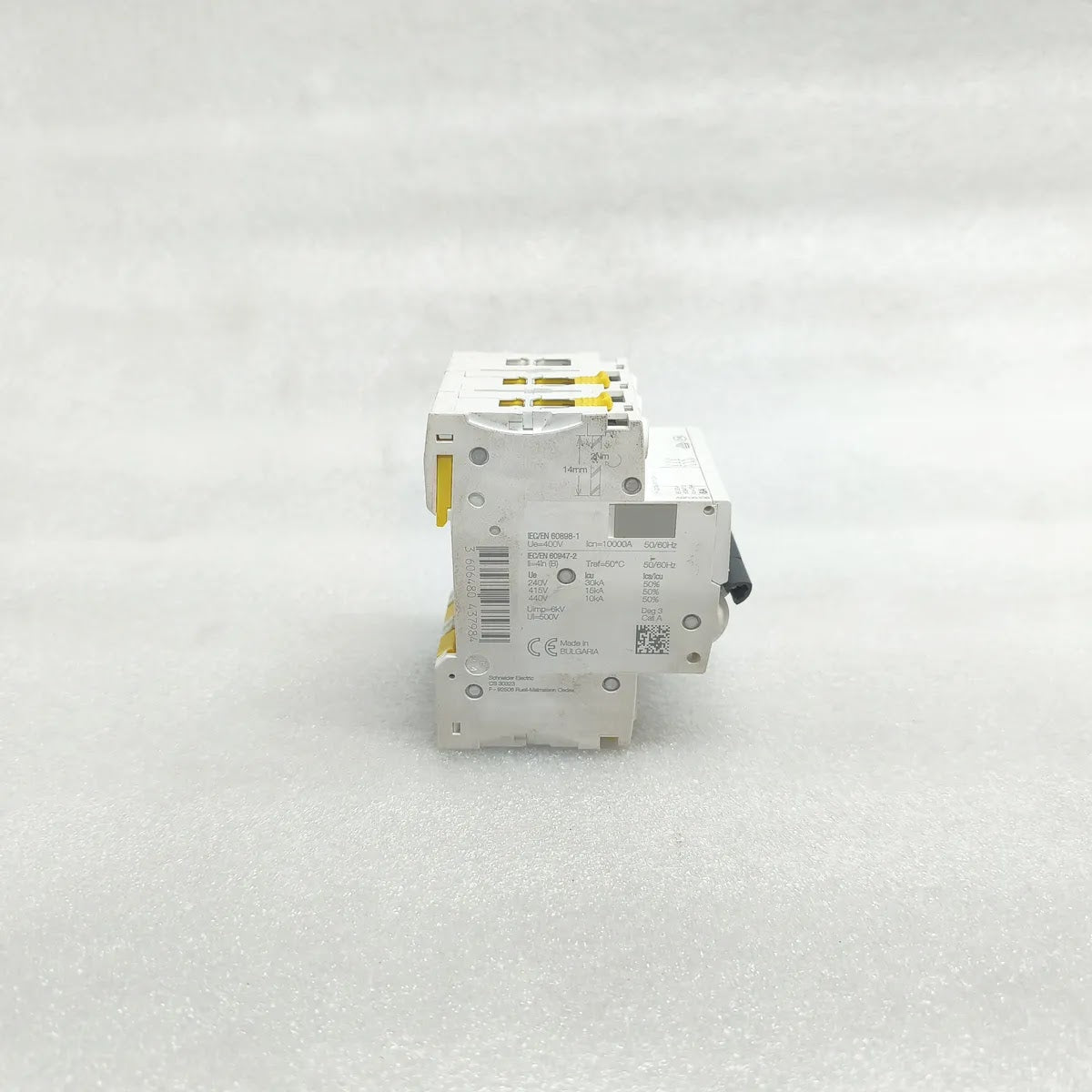 S Electric iC60H 6A MINIATURE CIRCUIT BREAKER B6A 3-POLE 400V 10kA MCB