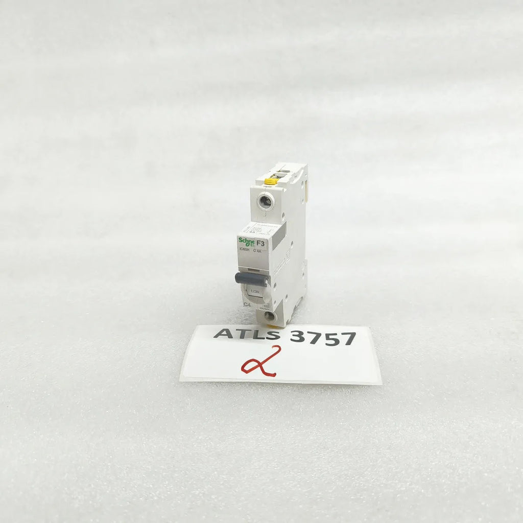 S Electric iC60H MINIATURE CIRCUIT BREAKER 1 POLE C 4A 230/400V 10kA