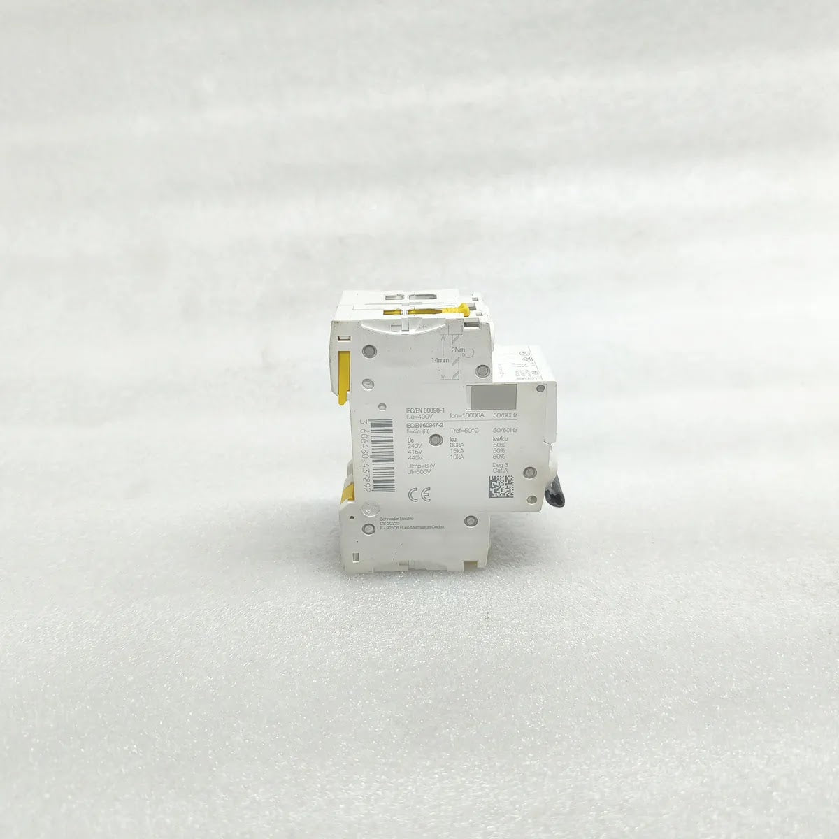 S Electric iC60H Miniature Circuit Breaker B 10A 2P A9F06210