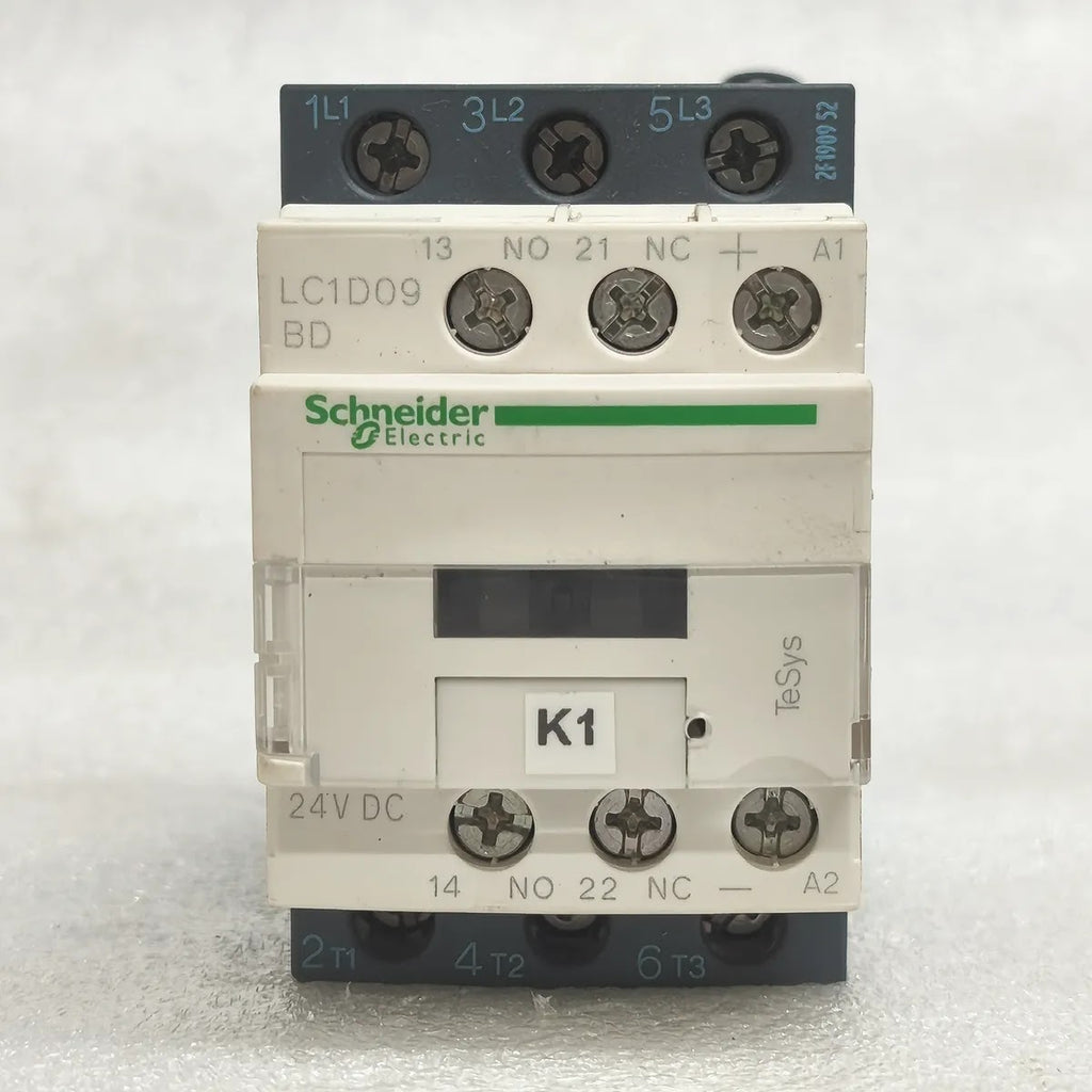 S Electric LC1D09BD TeSys Contactor 25A 690V 24V DC Coil 3-Pole