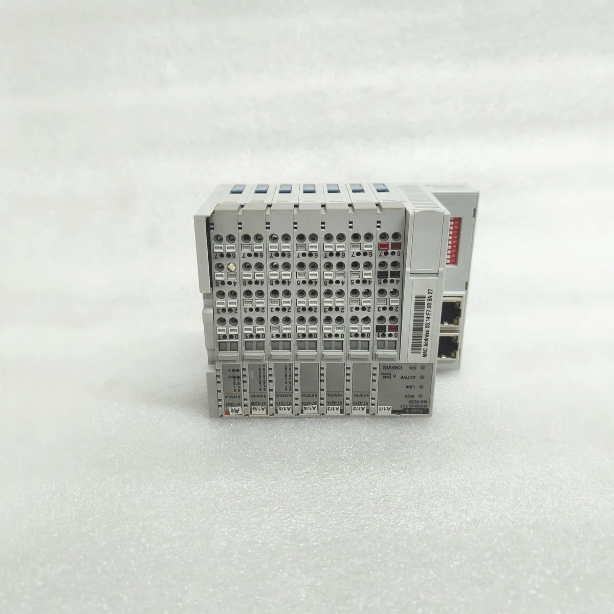 CREVIS FnIO-S NA-9289 MODBUS TCP I/O STATION WITH ST-3218 ST-4214 ST-1218