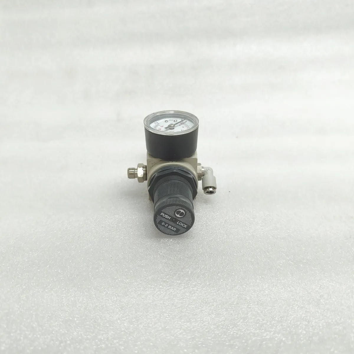 STRUMENTAZIONE AIR FILTER REGULATOR WITH GAUGE 0-2.5 BAR 0-35 PSI PUSH LOCK 0-2