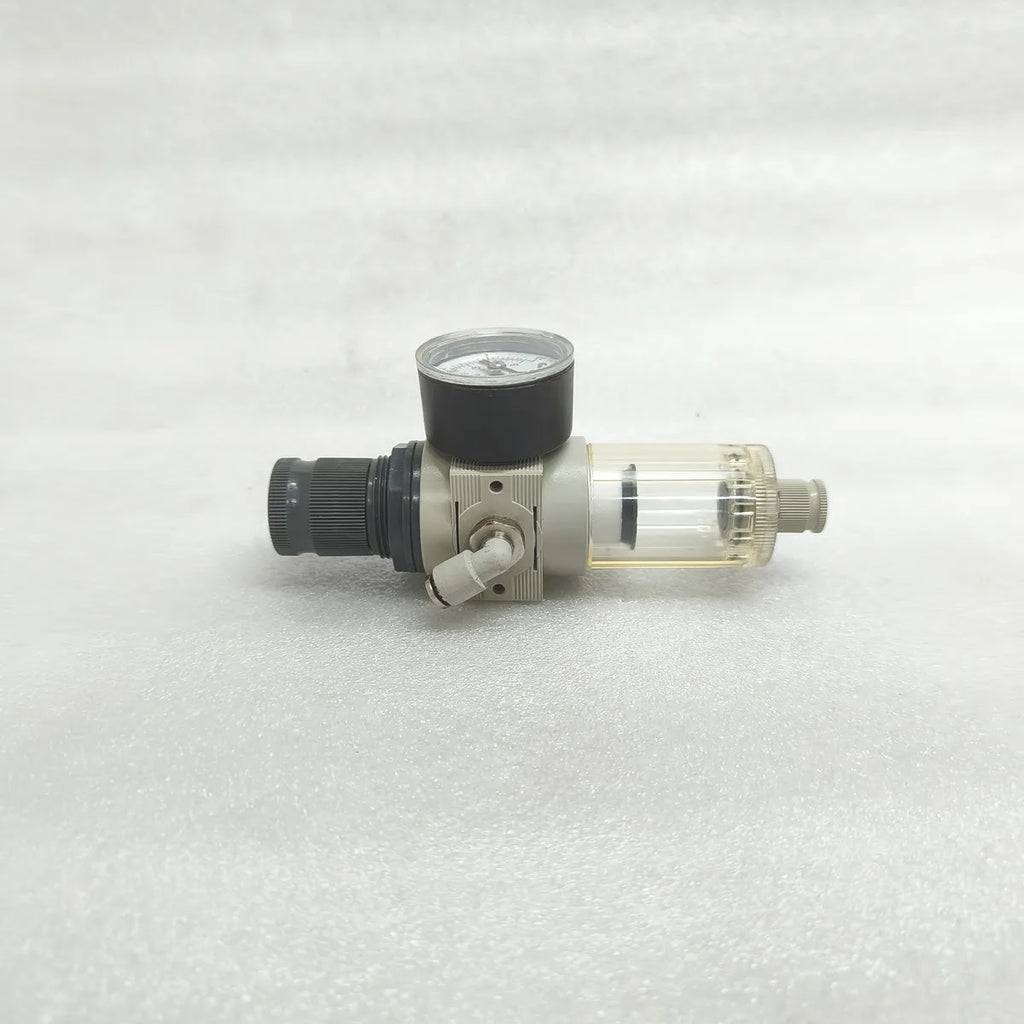 STRUMENTAZIONE AIR FILTER REGULATOR WITH GAUGE 0-2.5 BAR 0-35 PSI PUSH LOCK 0-2