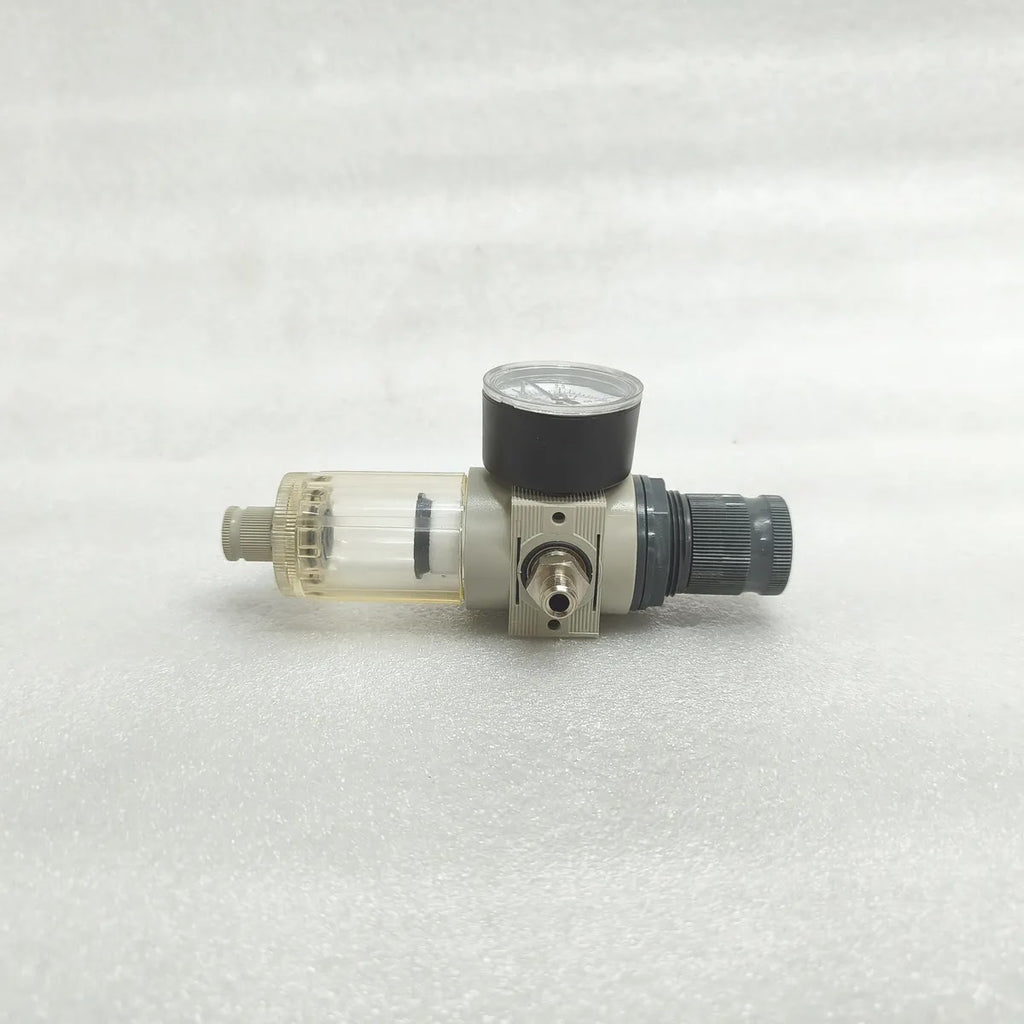 STRUMENTAZIONE AIR FILTER REGULATOR WITH GAUGE 0-2.5 BAR 0-35 PSI PUSH LOCK 0-2
