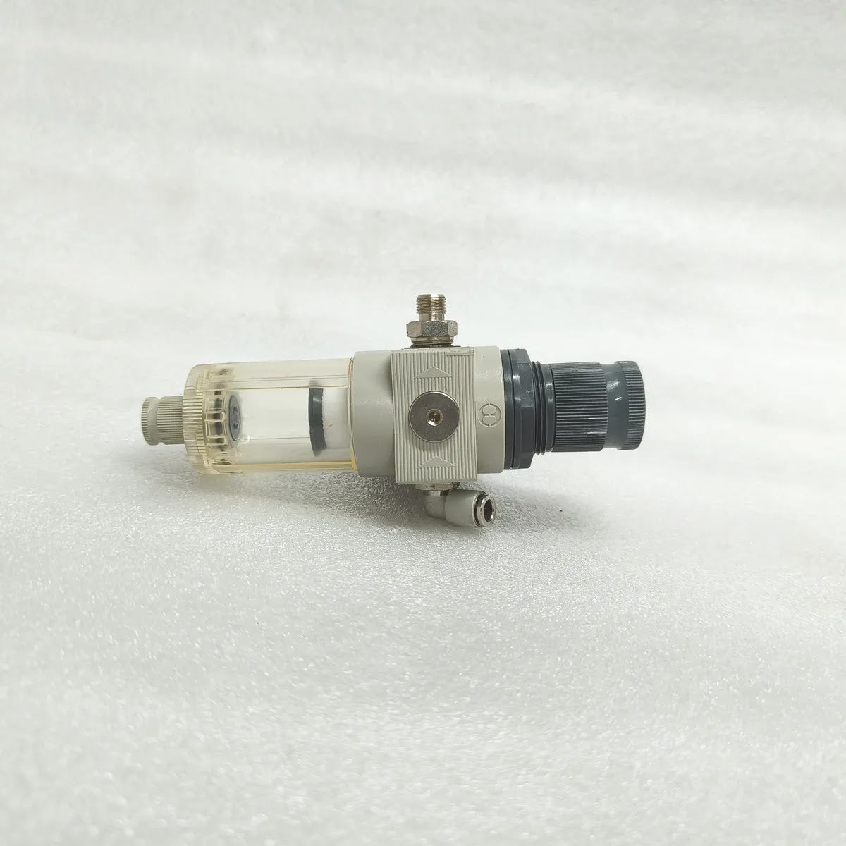 STRUMENTAZIONE AIR FILTER REGULATOR WITH GAUGE 0-2.5 BAR 0-35 PSI PUSH LOCK 0-2