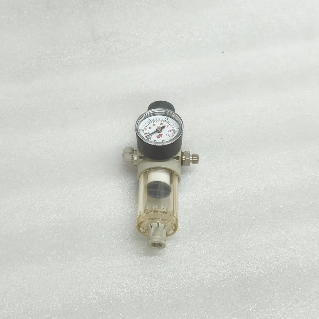 STRUMENTAZIONE AIR FILTER REGULATOR WITH GAUGE 0-2.5 BAR 0-35 PSI PUSH LOCK 0-2