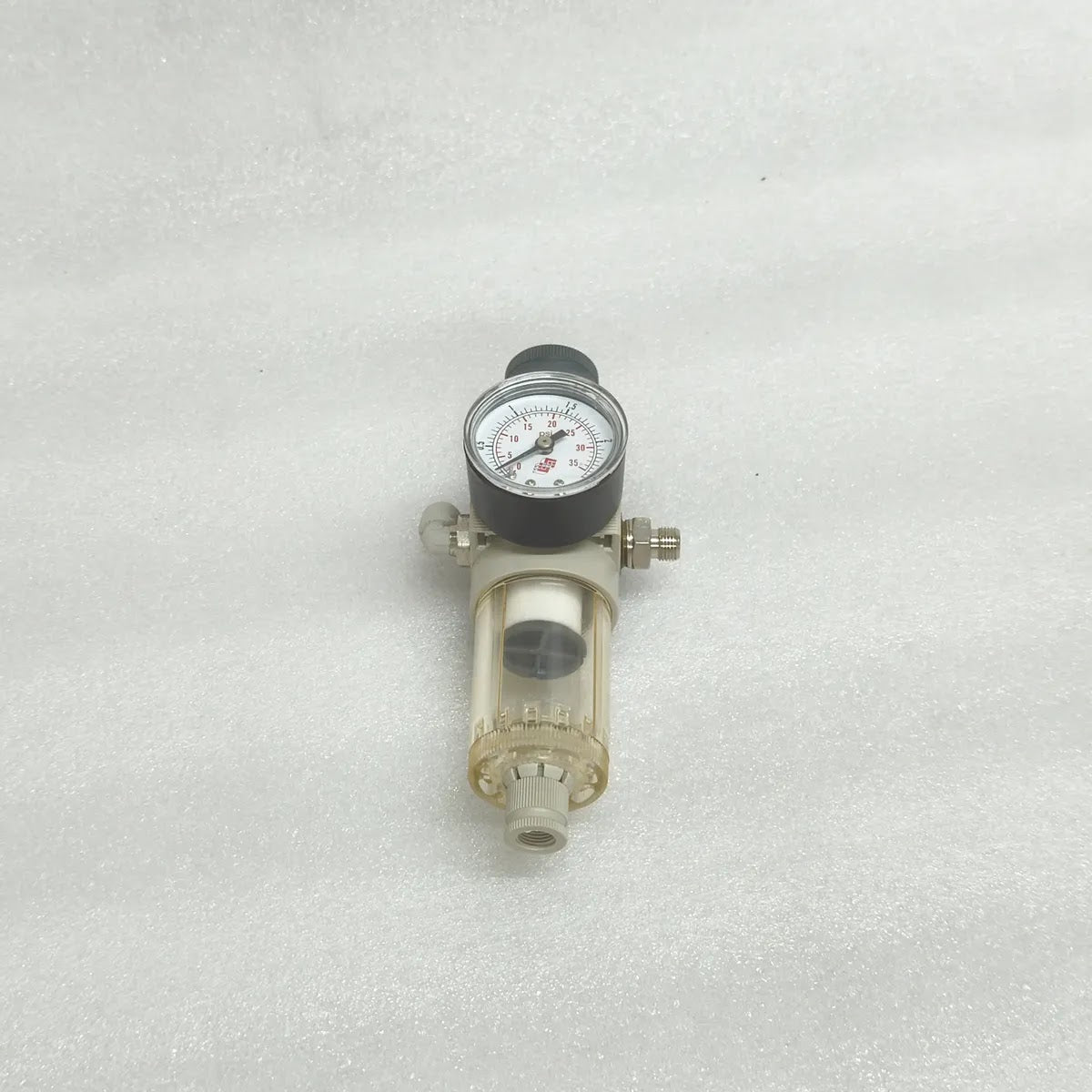 STRUMENTAZIONE AIR FILTER REGULATOR WITH GAUGE 0-2.5 BAR 0-35 PSI PUSH LOCK 0-2