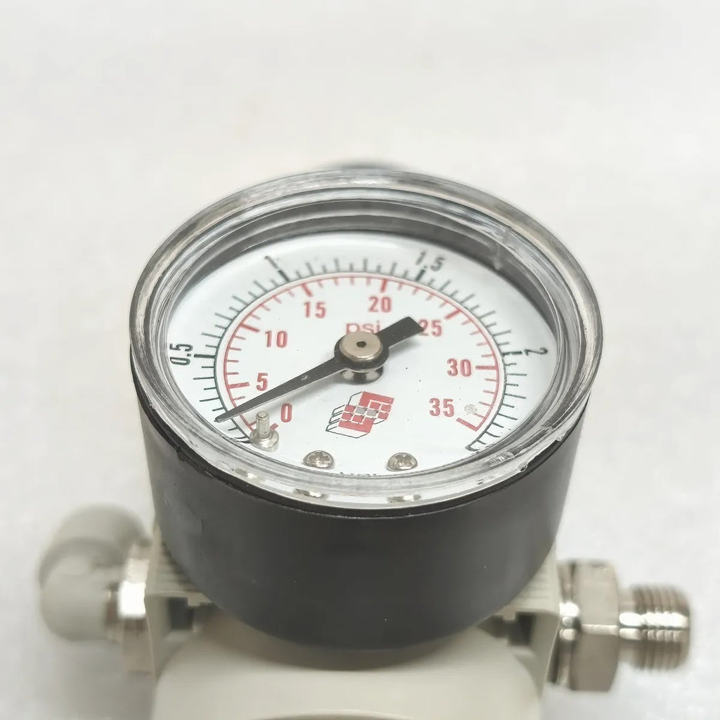 STRUMENTAZIONE AIR FILTER REGULATOR WITH GAUGE 0-2.5 BAR 0-35 PSI PUSH LOCK 0-2