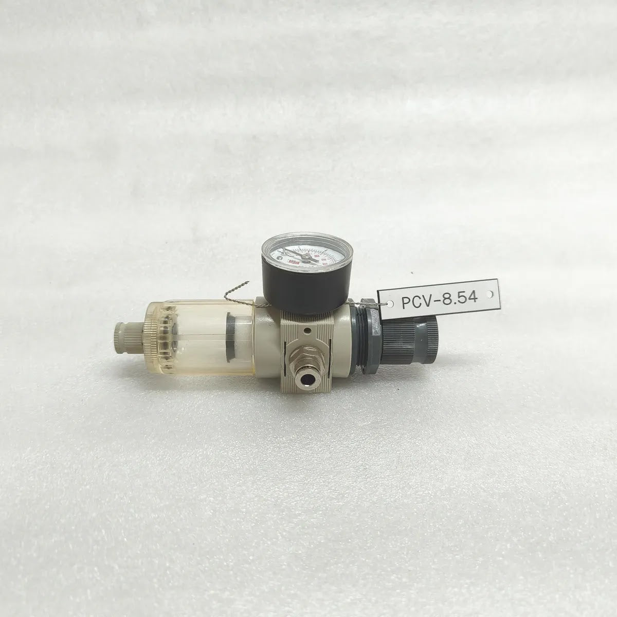 STRUMENTAZIONE PCV-8.54 Filter Regulator WITH Gauge 0-12 BAR 0-160 PSI Push