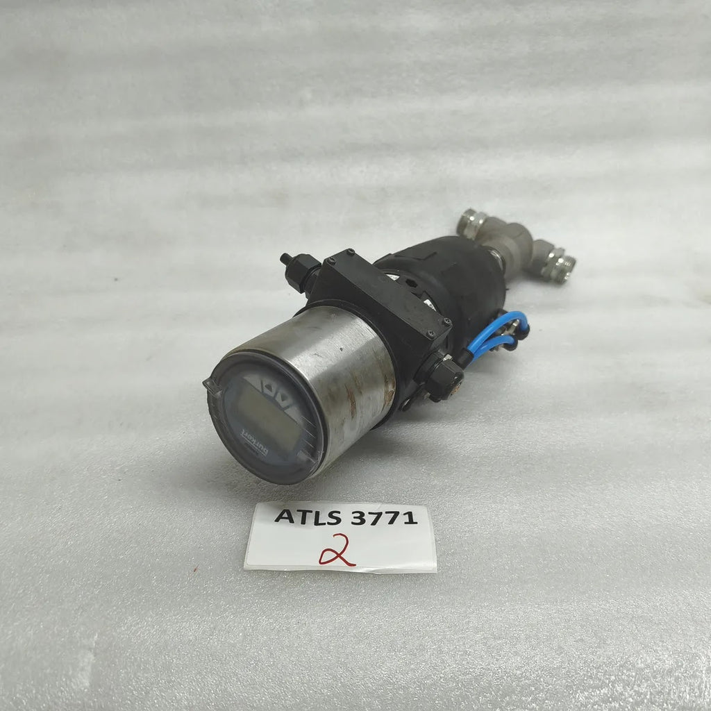 Burkert 8692 -E1-...-L PU02 Pneumatic Angle Seat Valve Positioner Single Act