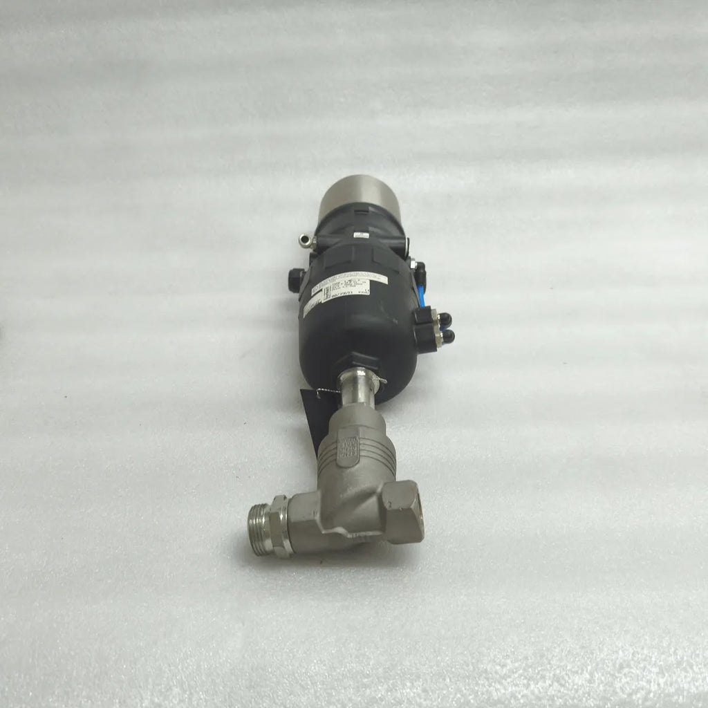 Burkert 8692 -E1-...-L PU02 Pneumatic Angle Seat Valve Positioner Single Act