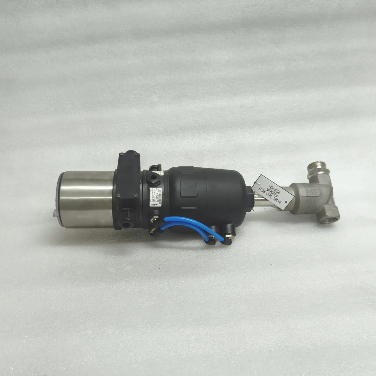 Burkert 8692 -E1-...-L PU02 Pneumatic Angle Seat Valve Positioner Single Act