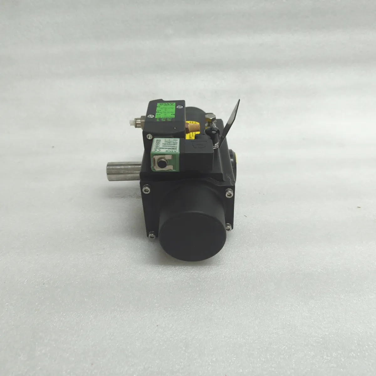 EMERSON KEYSTONE F89E-006 SR10 Pneumatic Rack & Pinion Actuator with ASCO