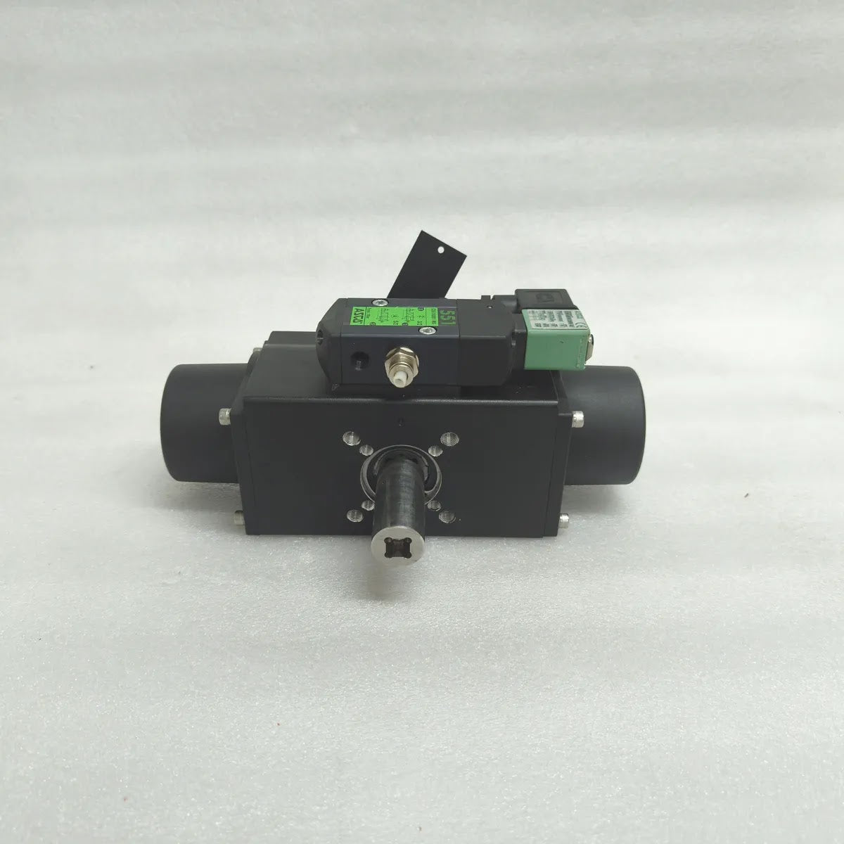 EMERSON KEYSTONE F89E-006 SR10 Pneumatic Rack & Pinion Actuator with ASCO