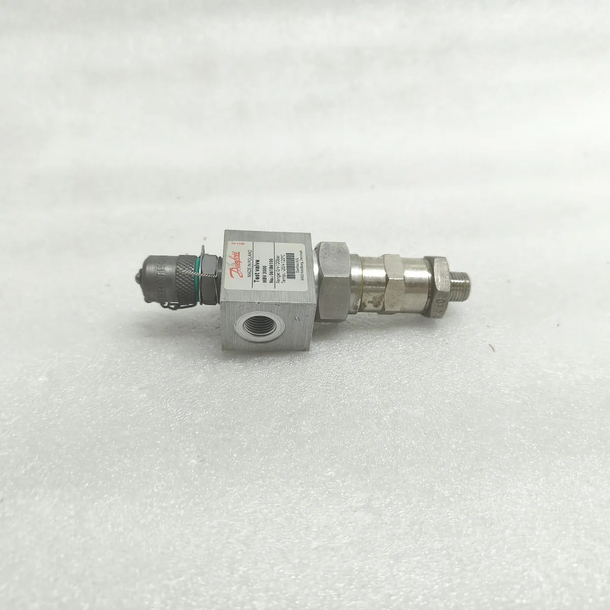 DANFOSS MBV 3000 061B6100 TEST VALVE 0/+120bar -20/+120°C