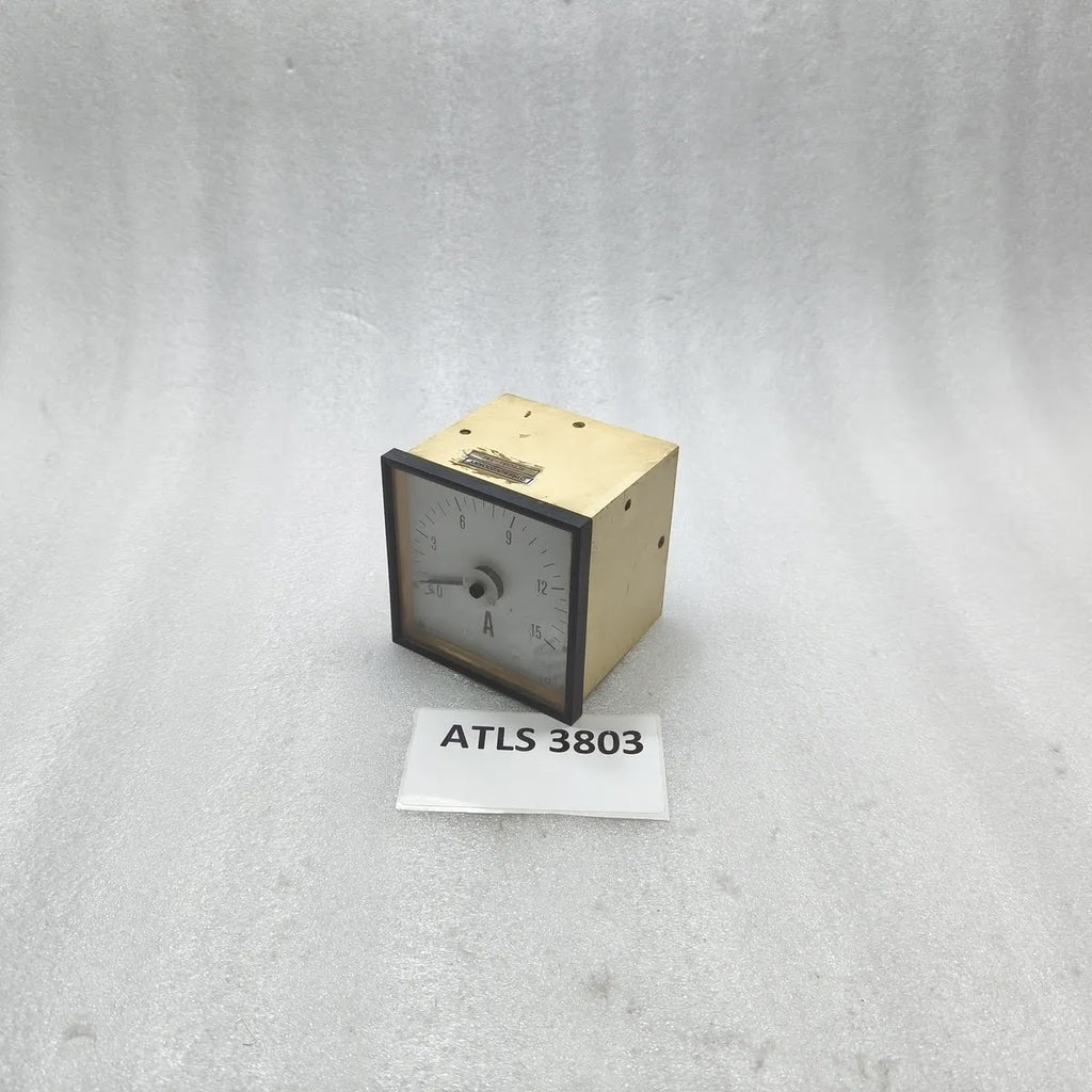Moving Iron Panel Ammeter 0-15A Class 2.5