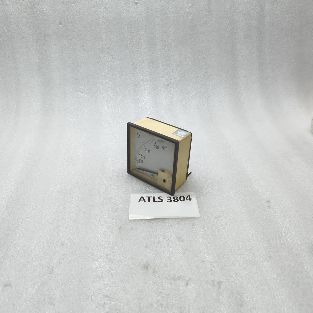 AE Automatic Electric Analog Voltmeter 0-500V AC 50-60Hz