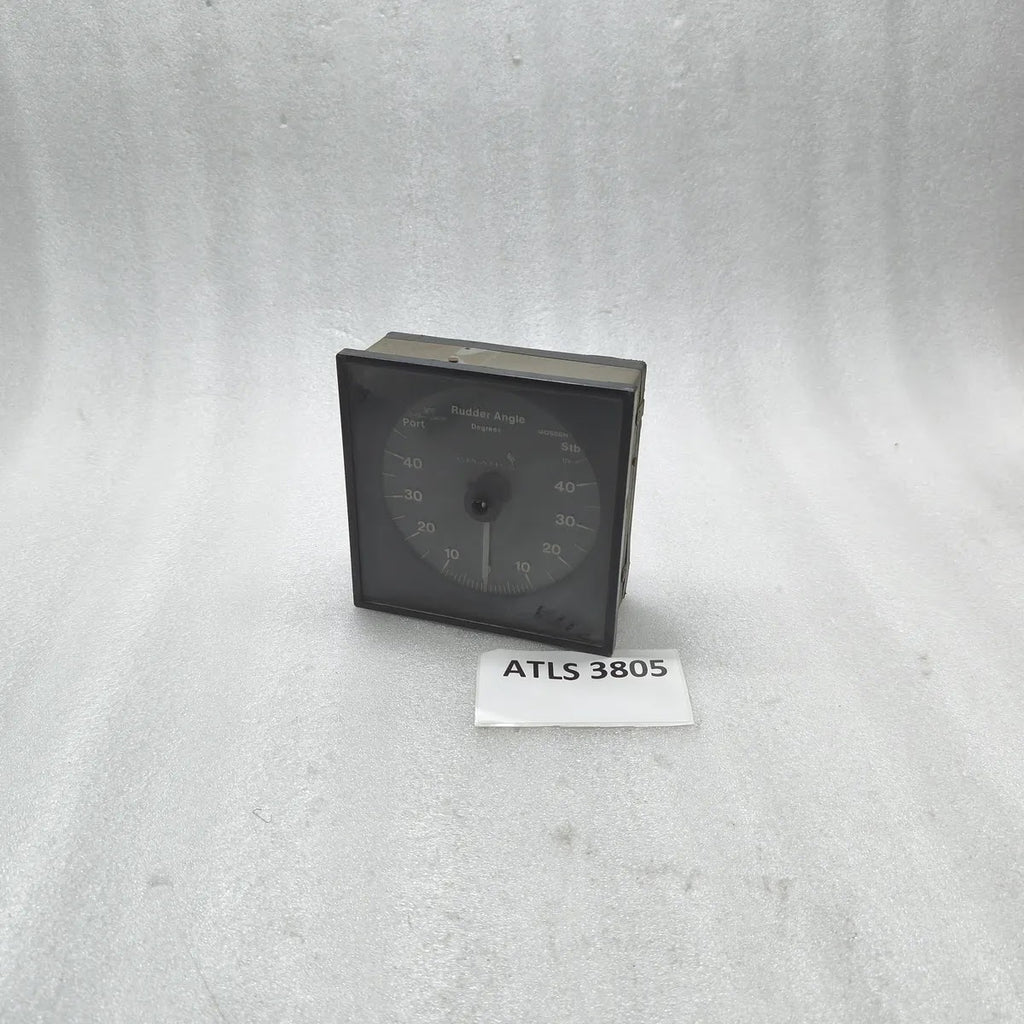 C. PLATH 2891/01 Rudder Angle Indicator 40-0-40 Degrees 24V