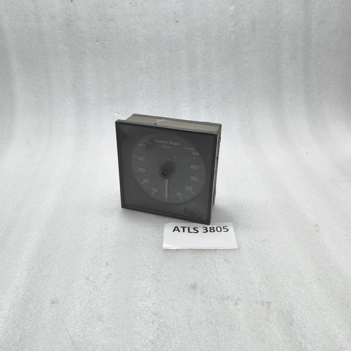 C. PLATH 2891/01 Rudder Angle Indicator 40-0-40 Degrees 24V