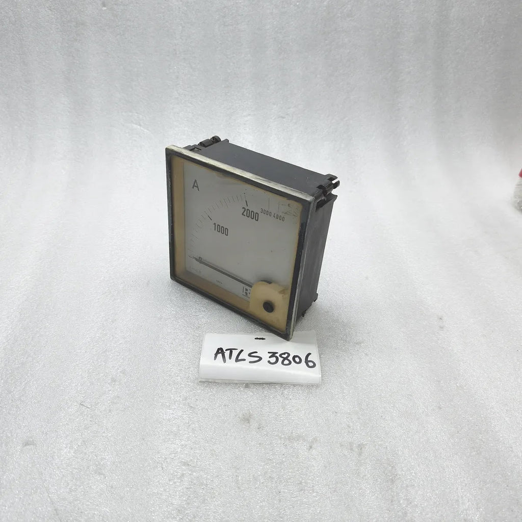 RISHABH Analogue Panel Ammeter 2000/5A 0-2000A AC