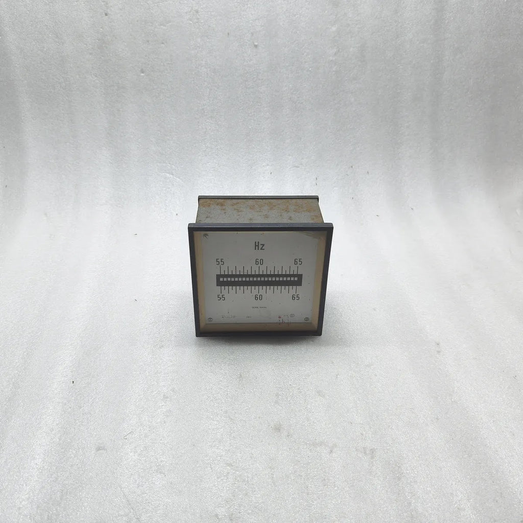 SACI Serie Naval Reed Frequency Meter 55-65Hz 220V