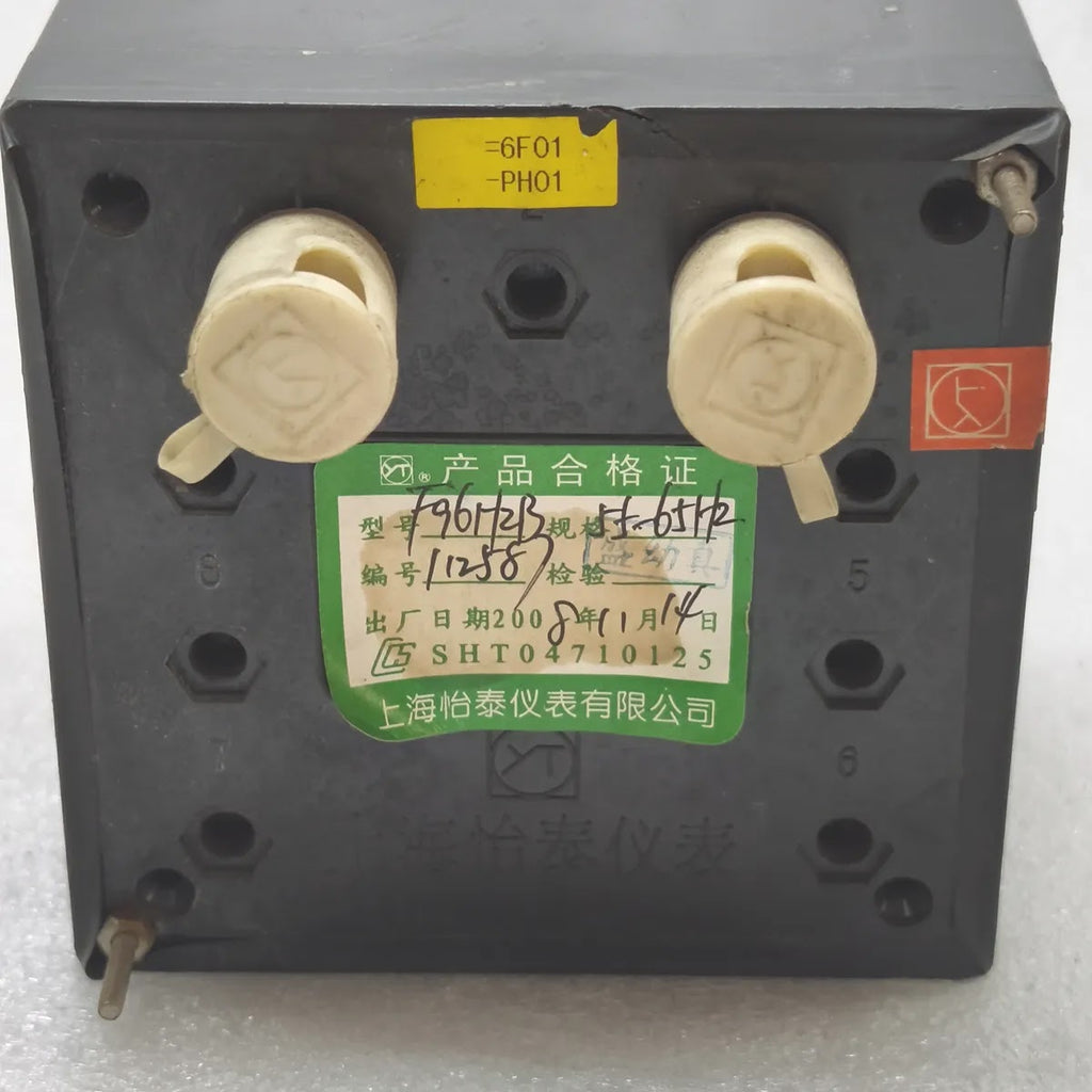 SHANGHAI YITAI F96-HZB Panel Frequency Meter 55-65Hz 460/220V