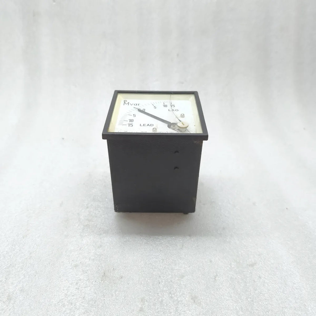 AUTOMATIC ELECTRIC Analog Mvar Meter 15-0-15 Mvar 1A 110V