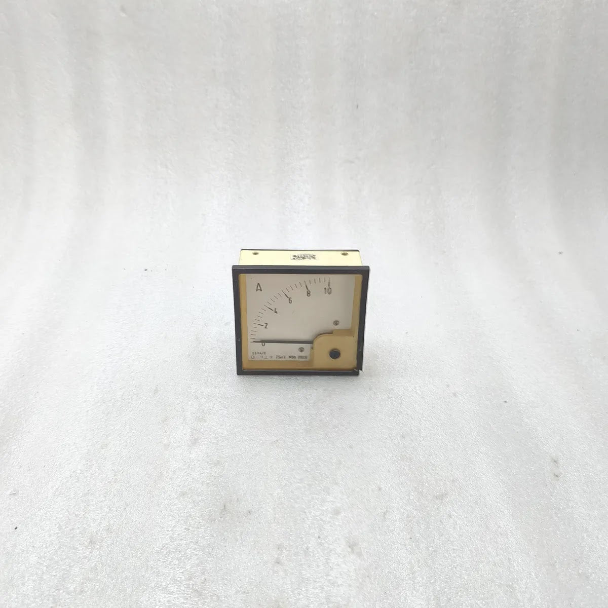 MECO M96 DC Panel Ammeter 0-10A 75mV