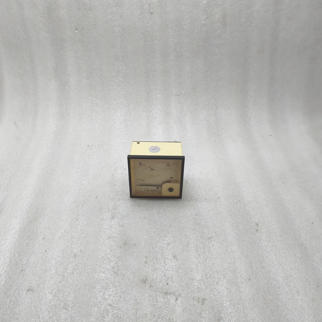 MECO-V S96 Moving Iron Panel Ammeter 0-75A 75/1A