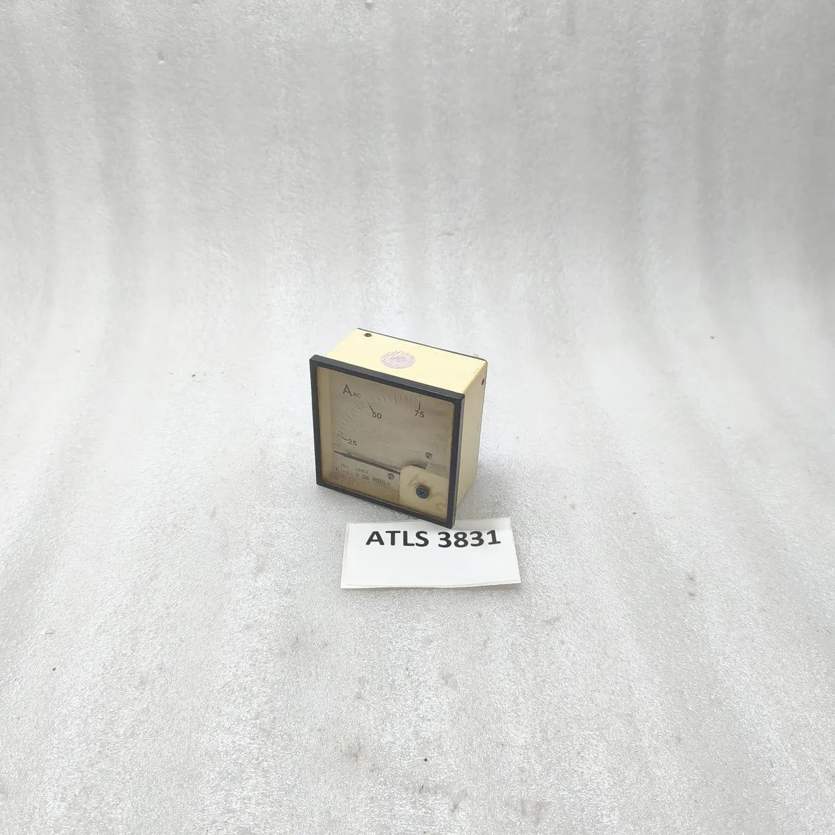 MECO-V S96 Moving Iron Panel Ammeter 0-75A 75/1A
