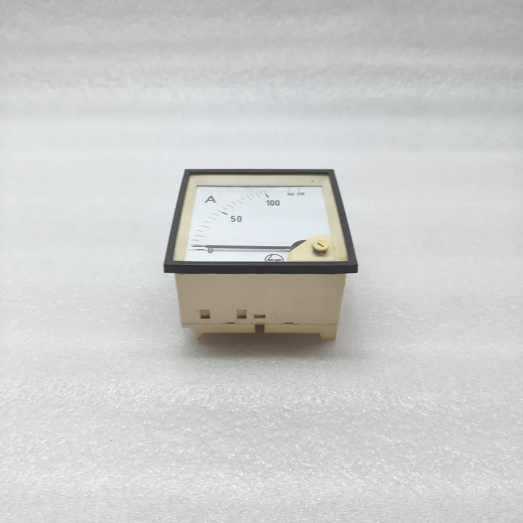 L&T DE96 Moving Iron Ammeter 100/5A 0-100A