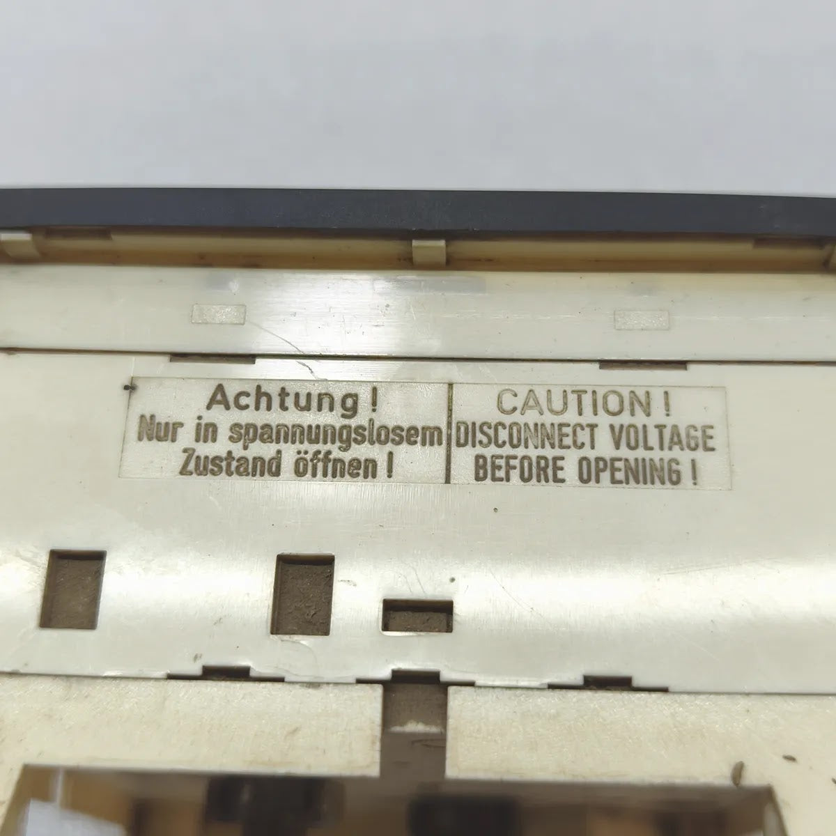L&T DE96 Moving Iron Ammeter 100/5A 0-100A