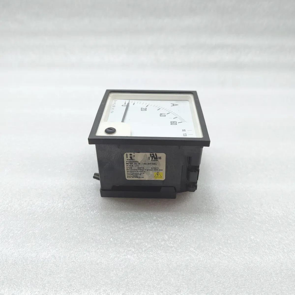 RISHABH P1030295RIS EQ96 Moving Iron Ammeter 60/5A 0-60A