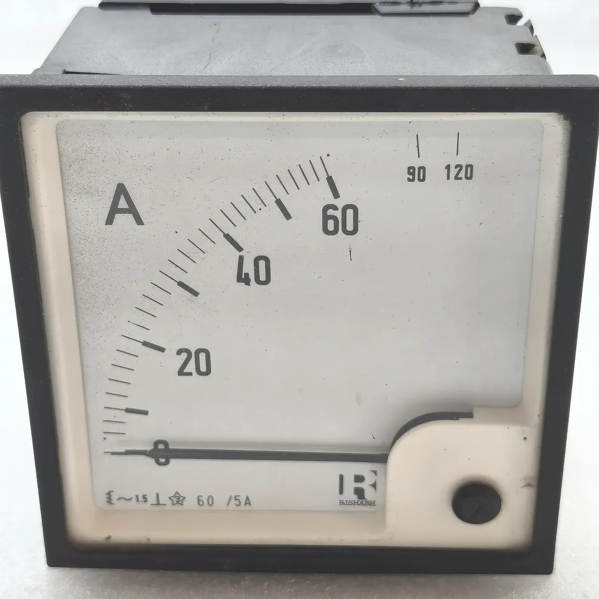 RISHABH P1030295RIS EQ96 Moving Iron Ammeter 60/5A 0-60A