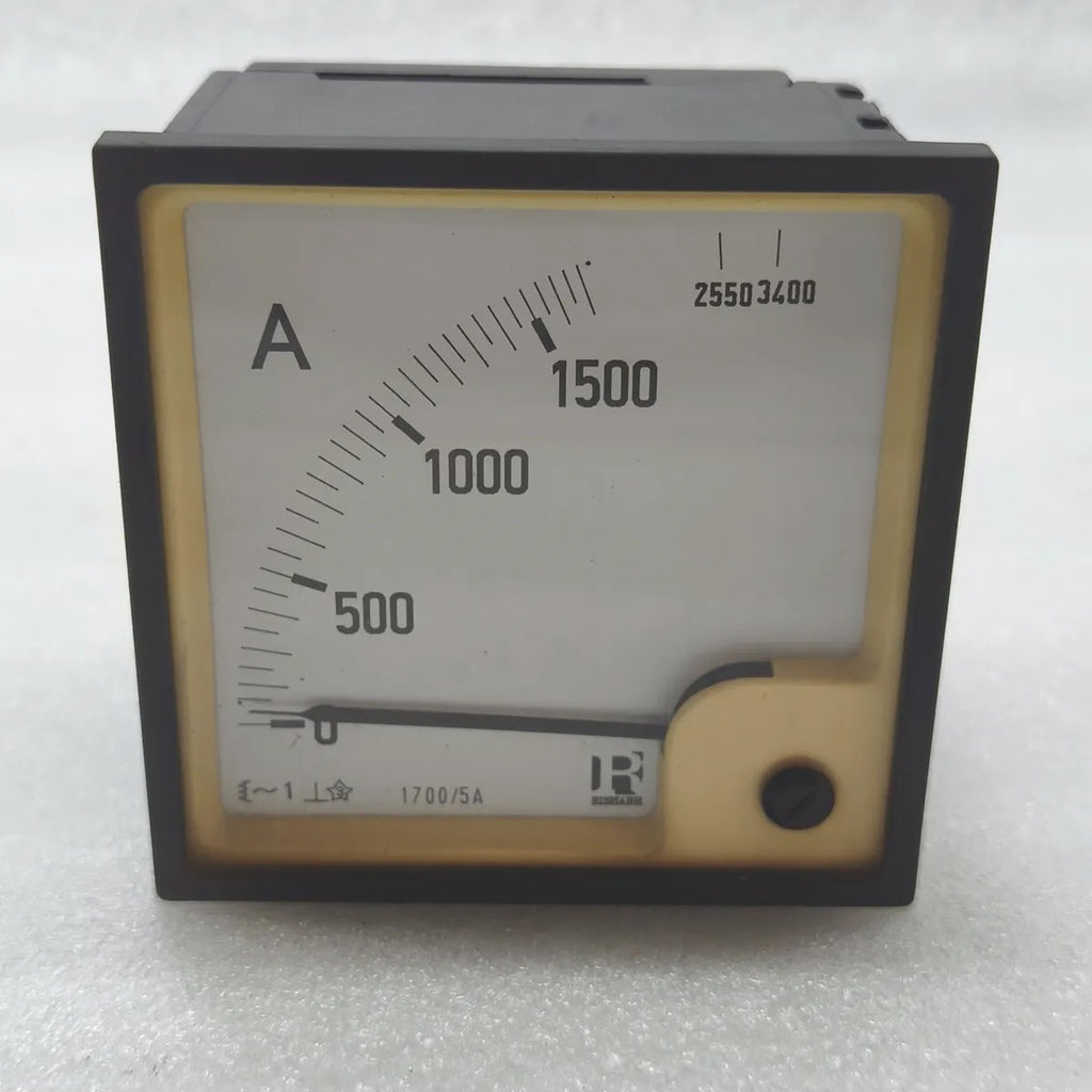 RISHABH Analogue Panel Ammeter 1700/5A 0-1700A