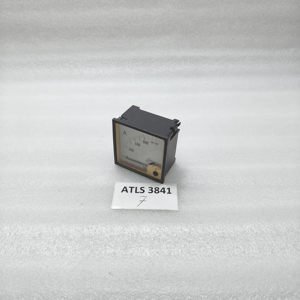 RISHABH Moving Iron Panel Ammeter 600/5A 0-600A AC
