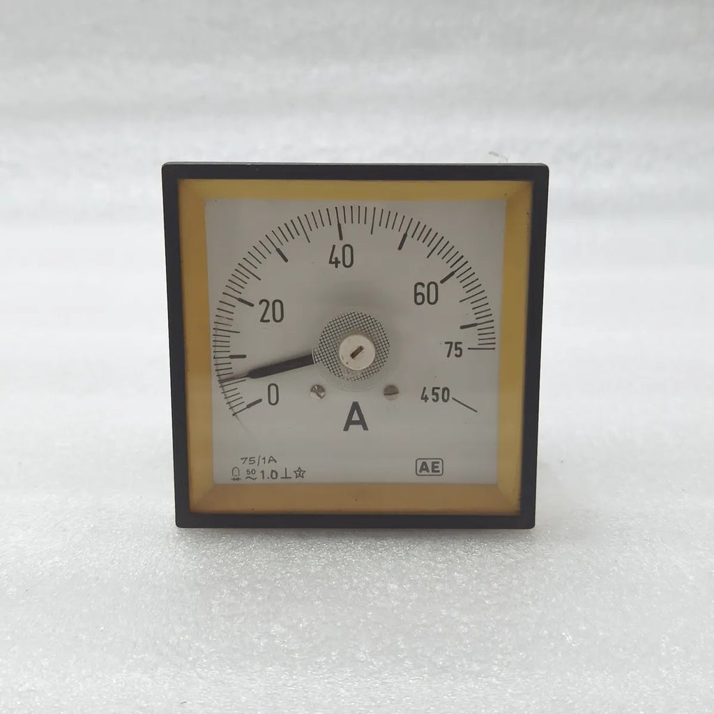 AUTOMATIC ELECTRIC AE Analog Panel Ammeter 0-75A 75/1A