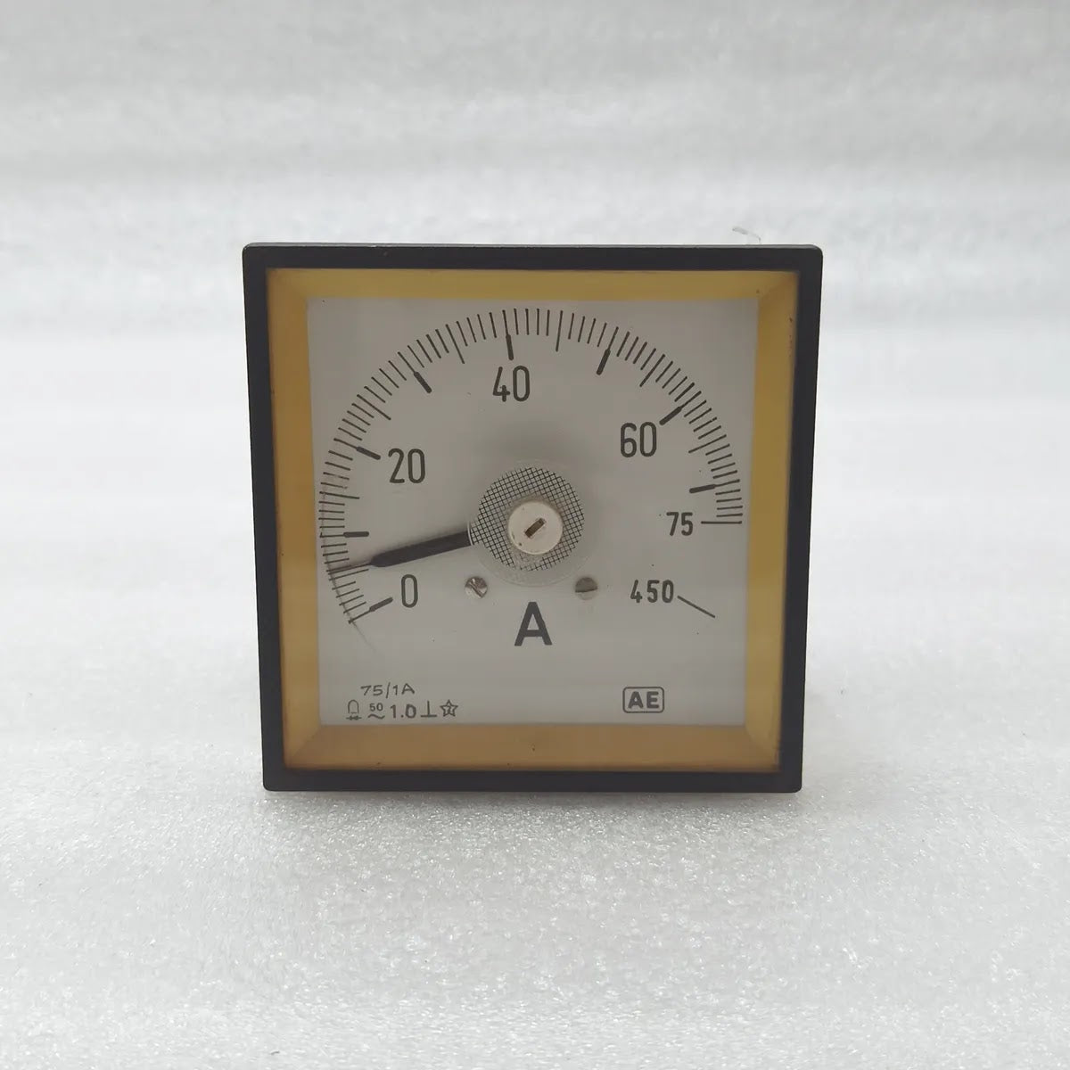 AUTOMATIC ELECTRIC AE Analog Panel Ammeter 0-75A 75/1A