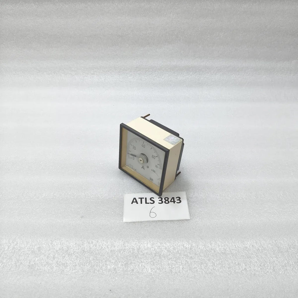 AUTOMATIC ELECTRIC AE Analog Panel Ammeter 0-75A 75/1A