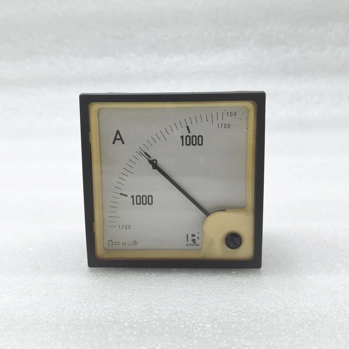 RISHABH Analog DC Ammeter Centre Zero 1700-0-1700A 10V Input