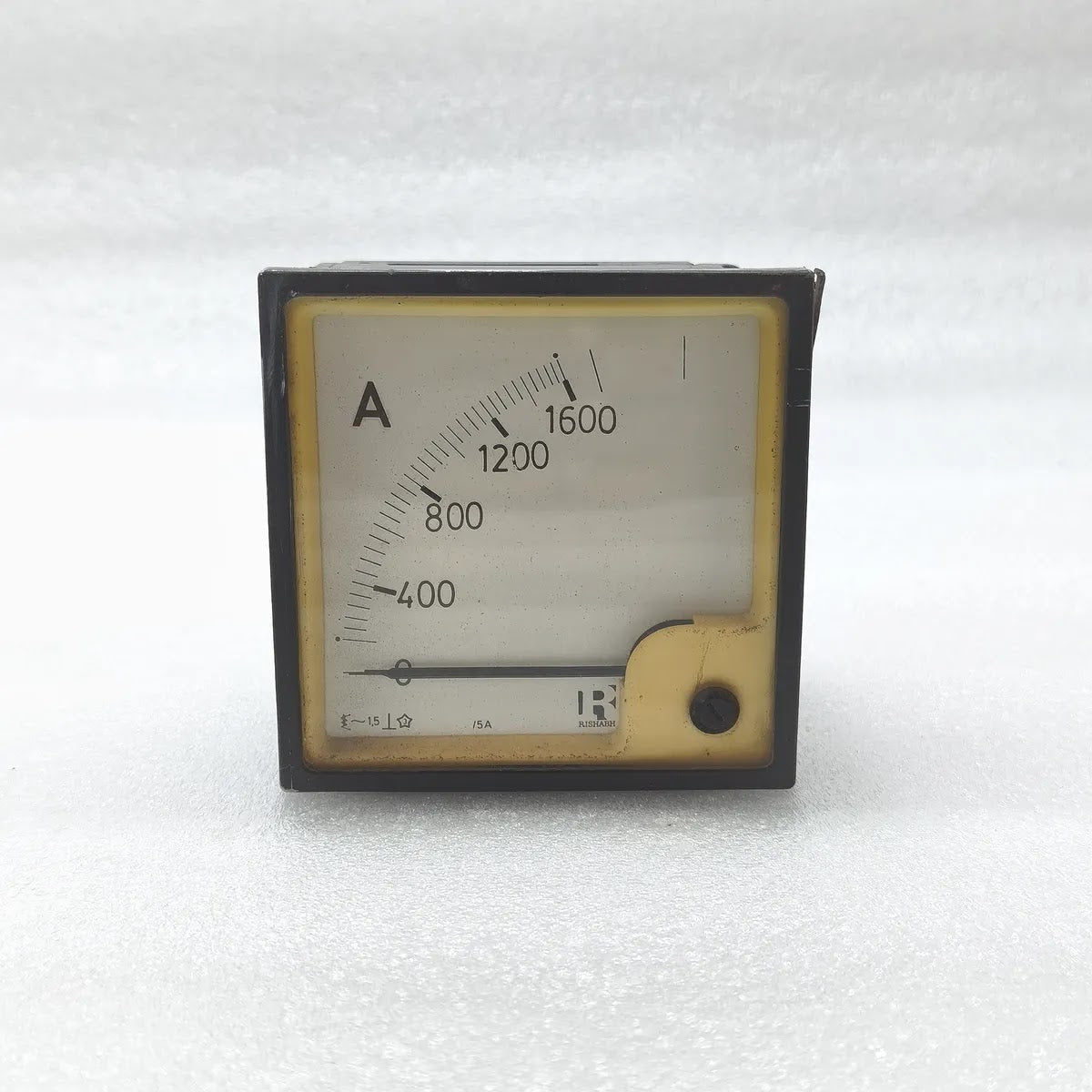 RISHABH Moving Iron Panel Ammeter 0-1600A/5A