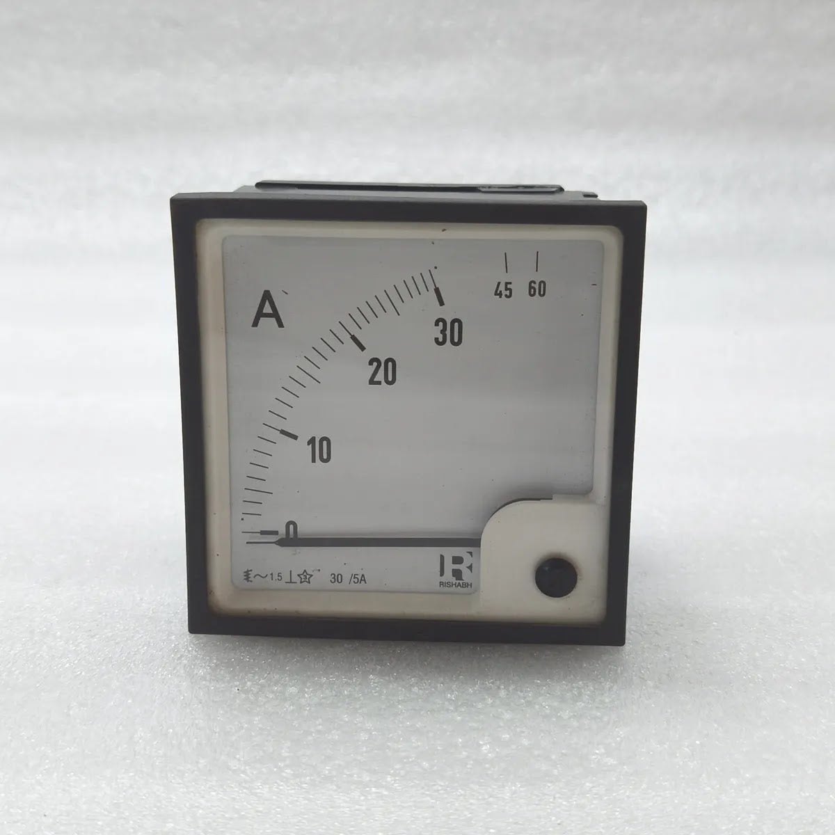 RISHABH EQ96 P1030295RIS Moving Iron Ammeter 30/5A 0-30A