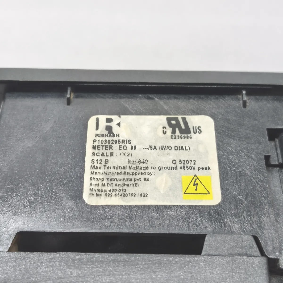 RISHABH EQ96 P1030295RIS Moving Iron Ammeter 30/5A 0-30A