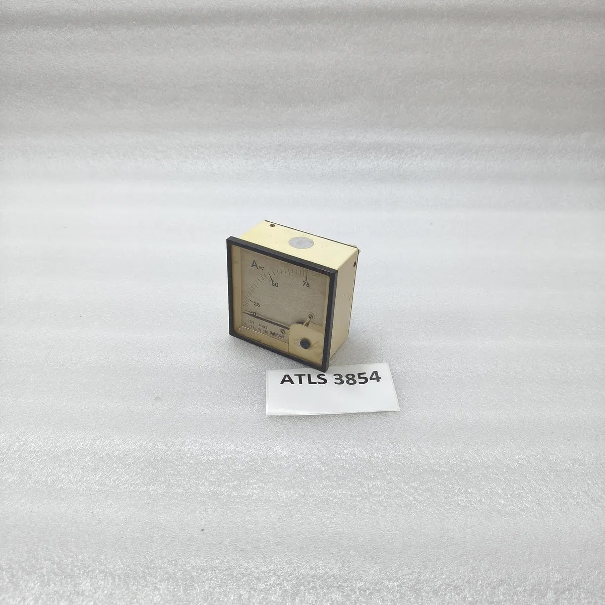 MECO-V S96 Moving Iron Panel Ammeter 0-75A AC 75/1A
