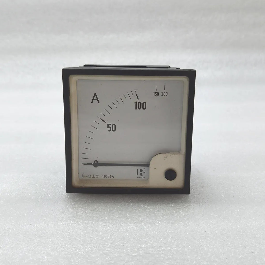 RISHABH P1030295RIS EQ96 Moving Iron Ammeter 100/5A