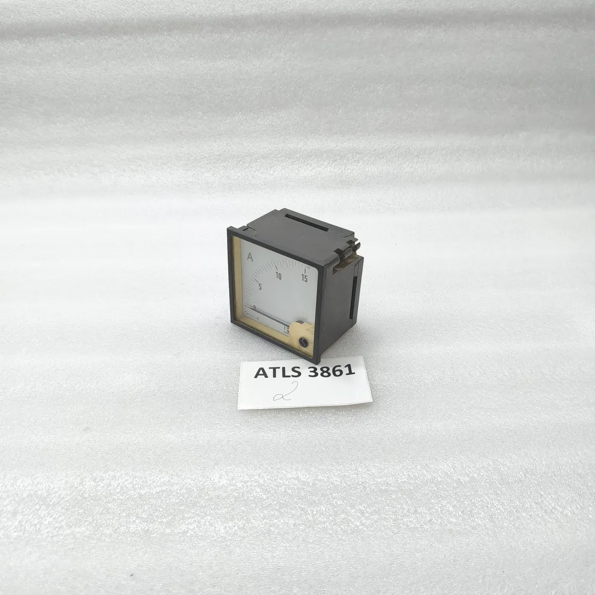 RISHABH Analog Panel Ammeter 0-15A DC 10V Input